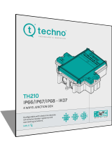 TECHNO Brochure TH210 Aansluitdozen 4‑voudig (EN)