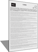 Instructies CORE5 Algemeen 9800C... (IT/EN/FR/DE/NL/ES/PT/NO/DA/SV/RU/ZH) Rev1
