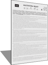 Instructies LIGHT INSIDE EVO MULTISYSTEM READY H26 (IT/EN/FR/DE/NL/ES/PT/NO/DA/SV/RU/ZH/AR) Rev5