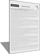 Instructies EMERGENCY MIXED230V Algemeen 9000MX230 (IT/EN/FR/DE/NL/ES/PT/NO/DA/SV/RU/ZH/AR) Rev0